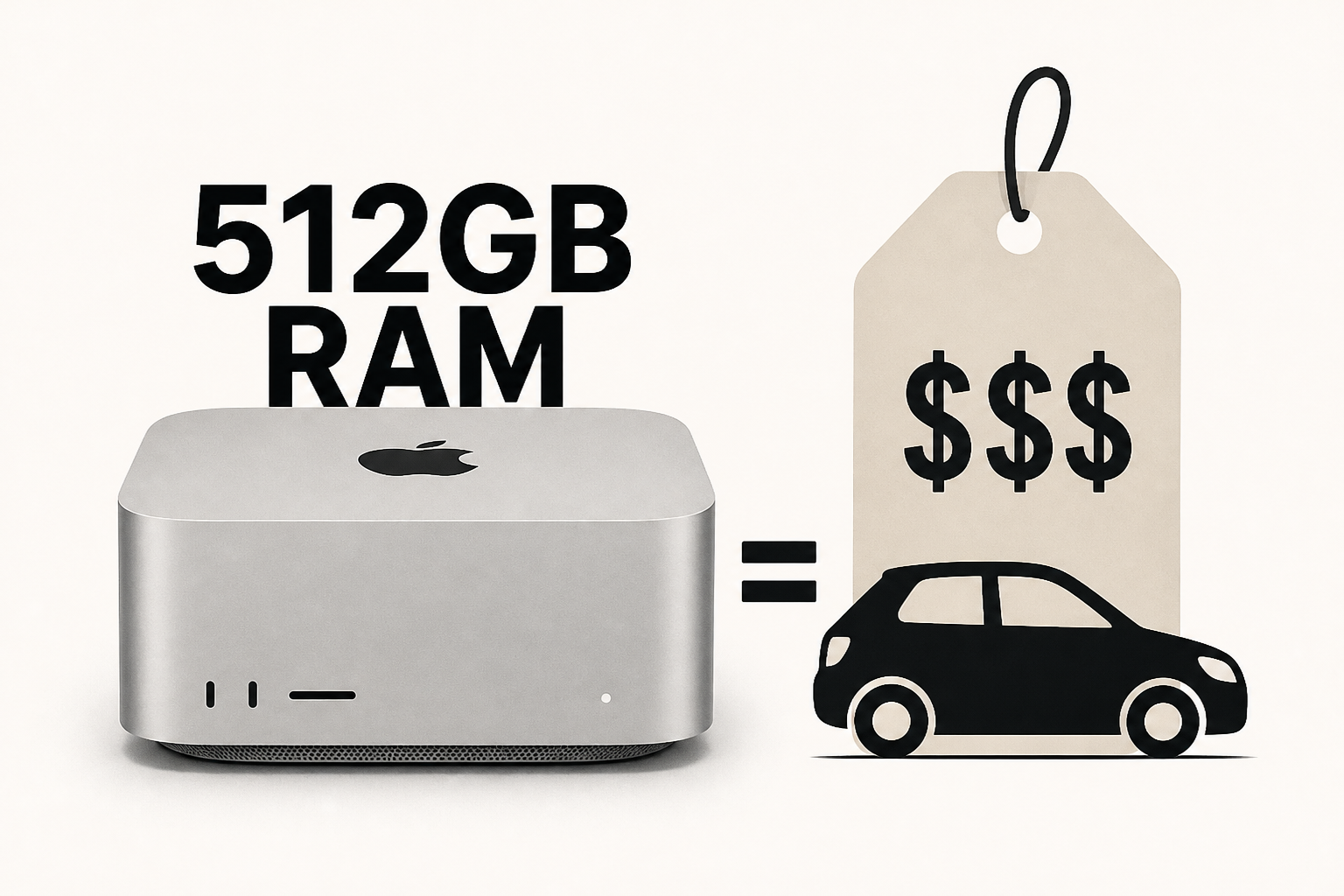 Apple Releases Mac Studio With 512GB of RAM, But It Costs As Much As a Small Car