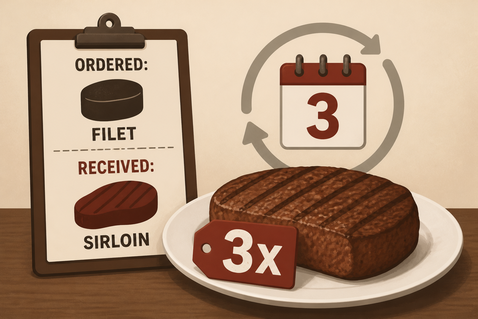 Texas Roadhouse customer says he got sirloin instead of filet 3 times