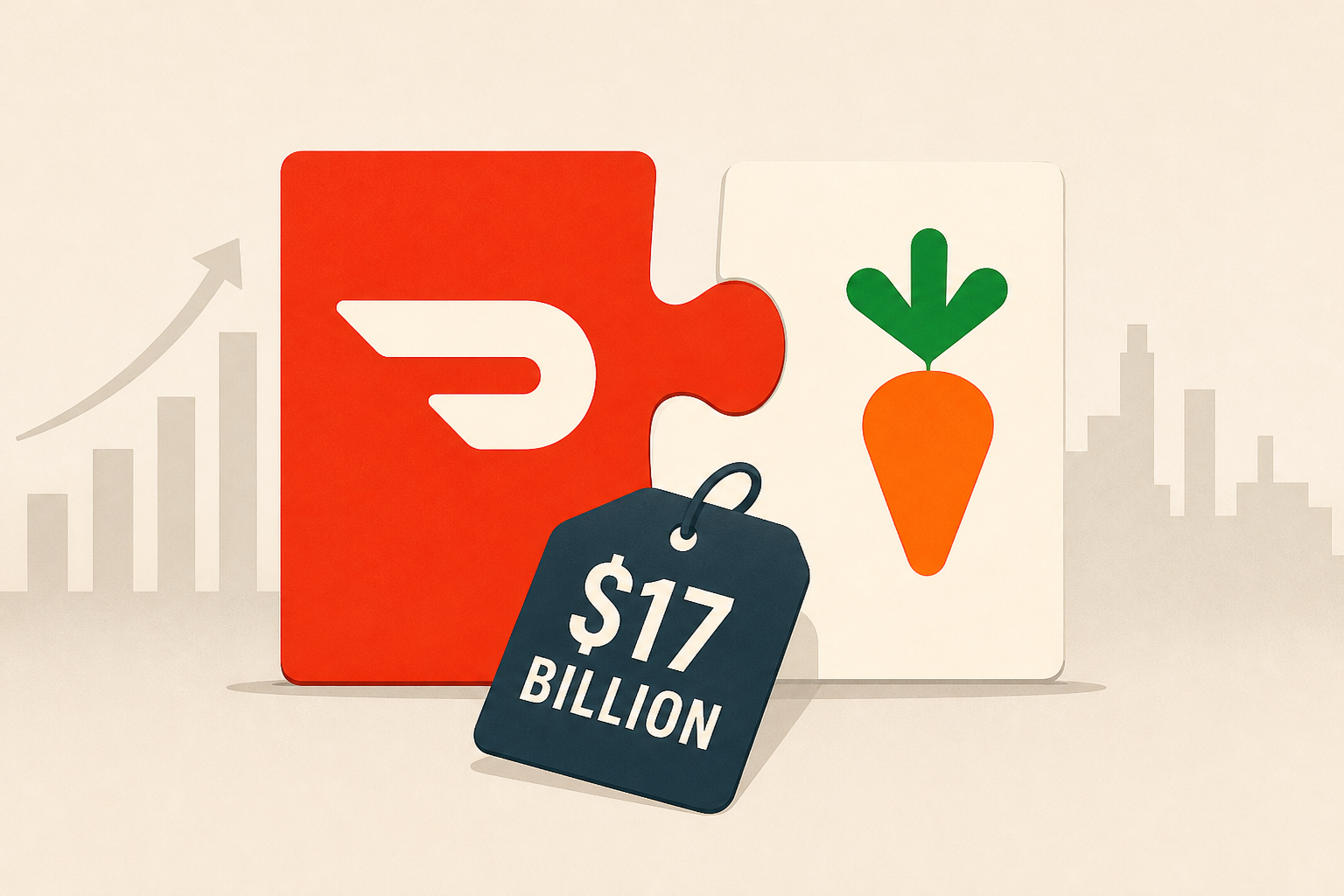 DoorDash to acquire Instacart for $17 billion
