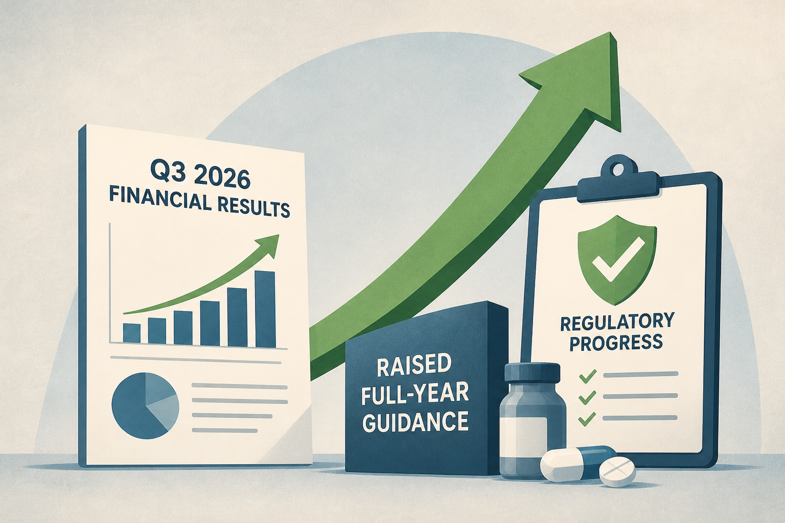 Lilly reports third-quarter 2026 financial results, raises full-year guidance and highlights regulatory progress across the portfolio