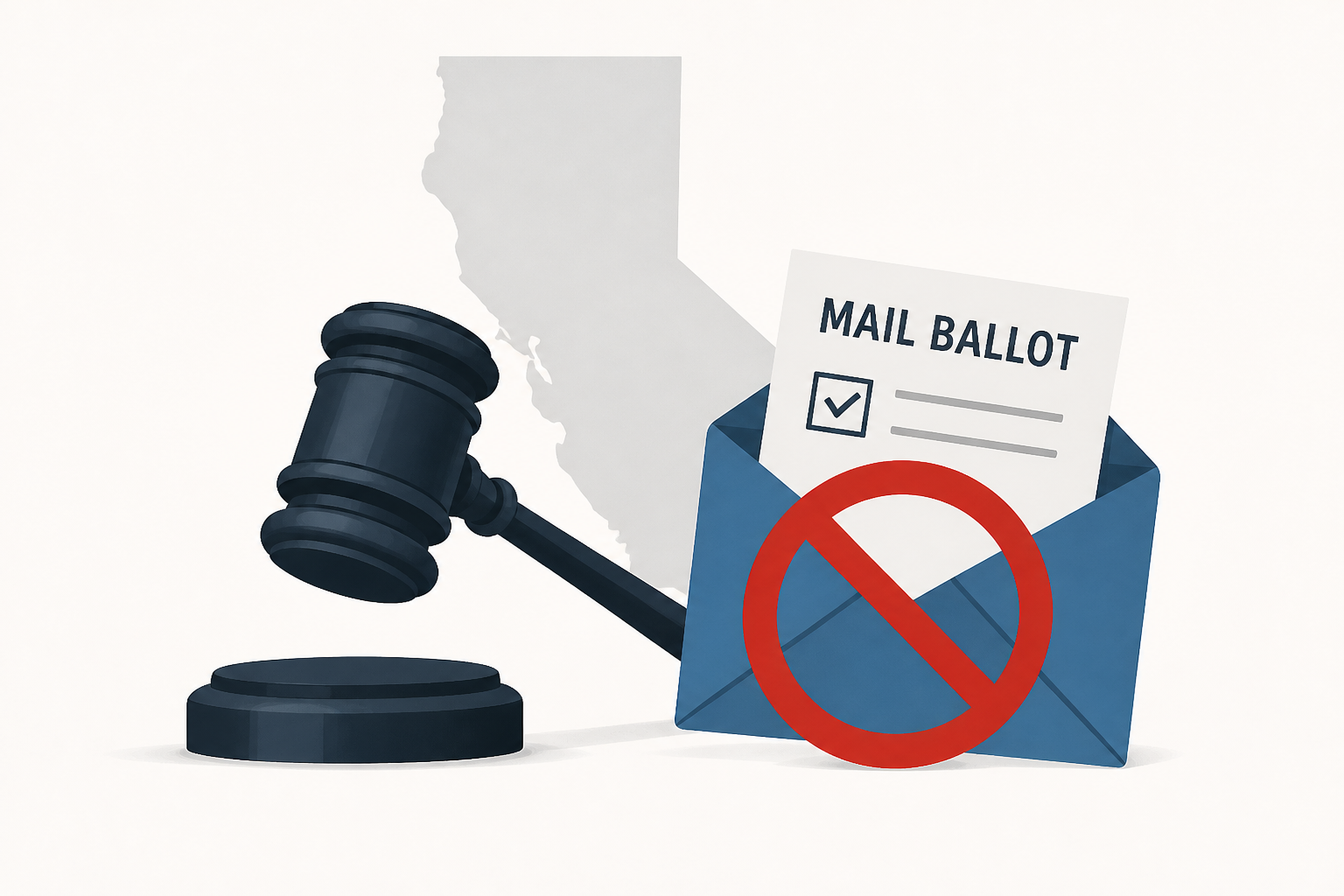 Federal judge blocks Justice Department bid on California mail ballots