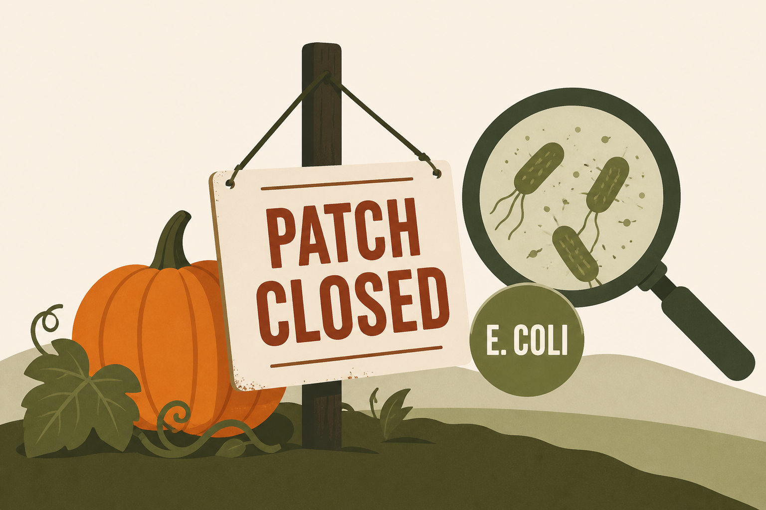 California pumpkin patch closes amid E. coli probe