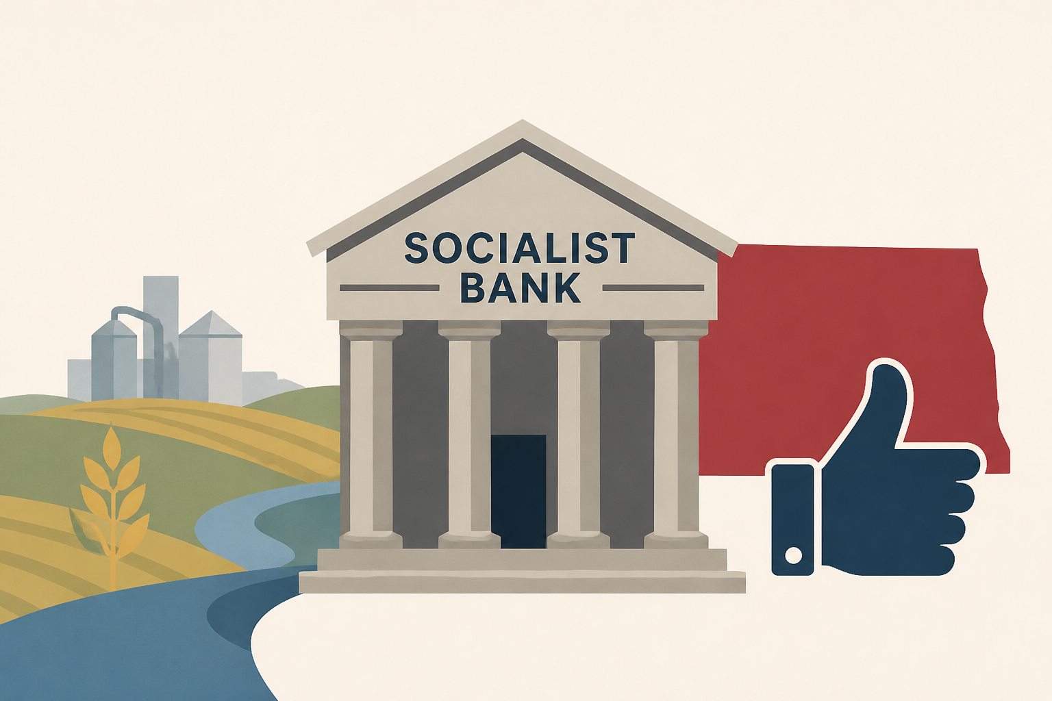 It's a 'socialist' bank — and North Dakota Republicans love it