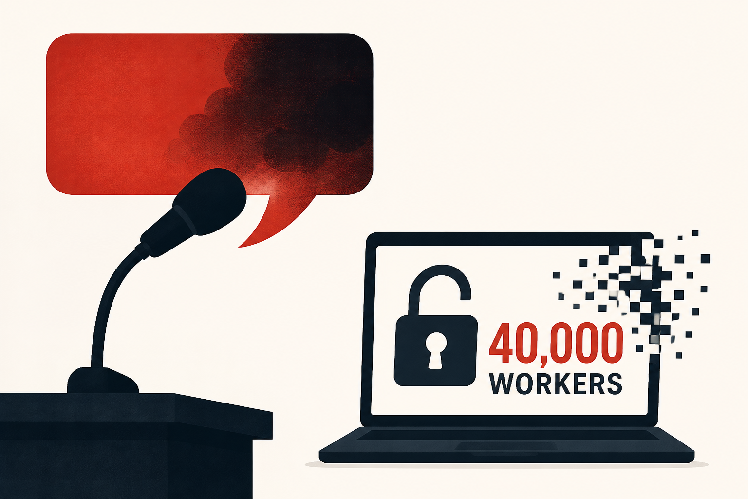 Trump’s speeches take on darker tone and DHS hack exposes 40,000 workers: Morning Rundown