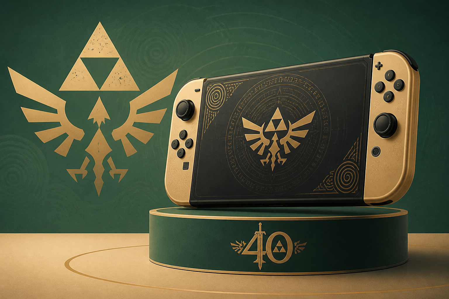 Gallery: Here's A Closer Look At The Zelda 40th Anniversary Special Edition Switch 2