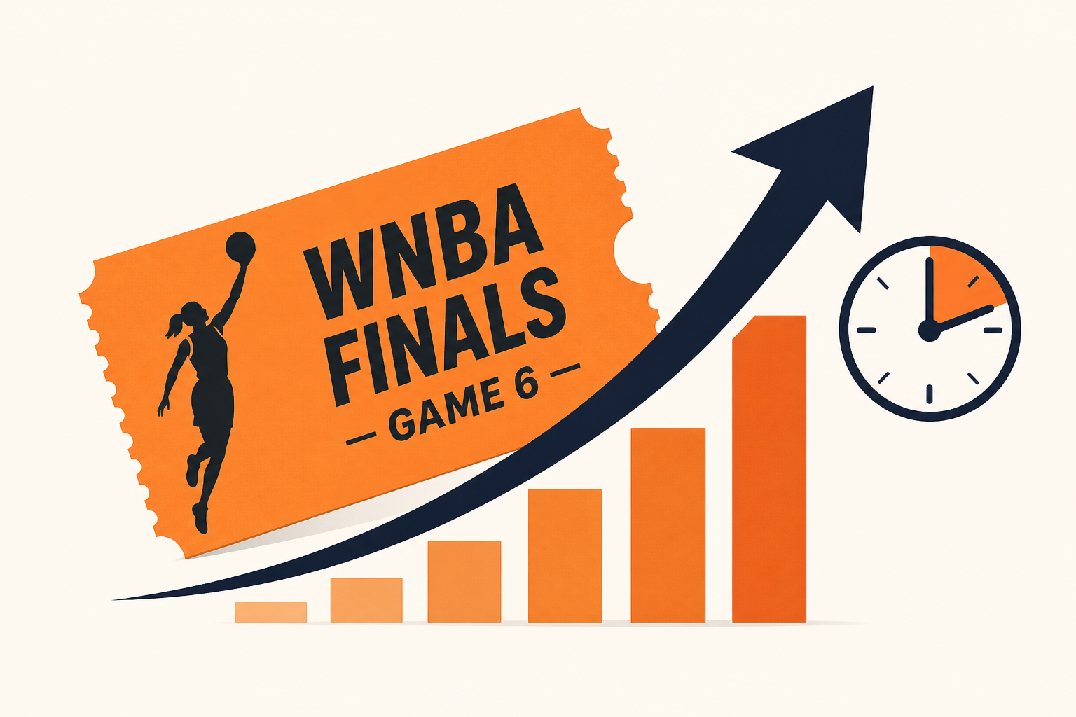 WNBA Finals Game 6 ticket sales surge despite scheduling conflict, time change