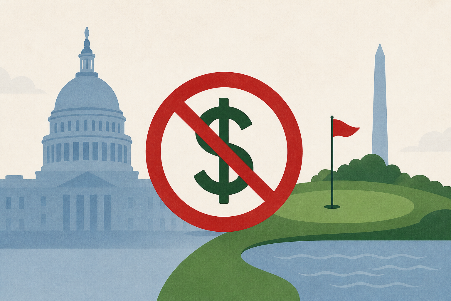House Democrat seeks to block taxpayer funding for Trump’s East Potomac golf plan