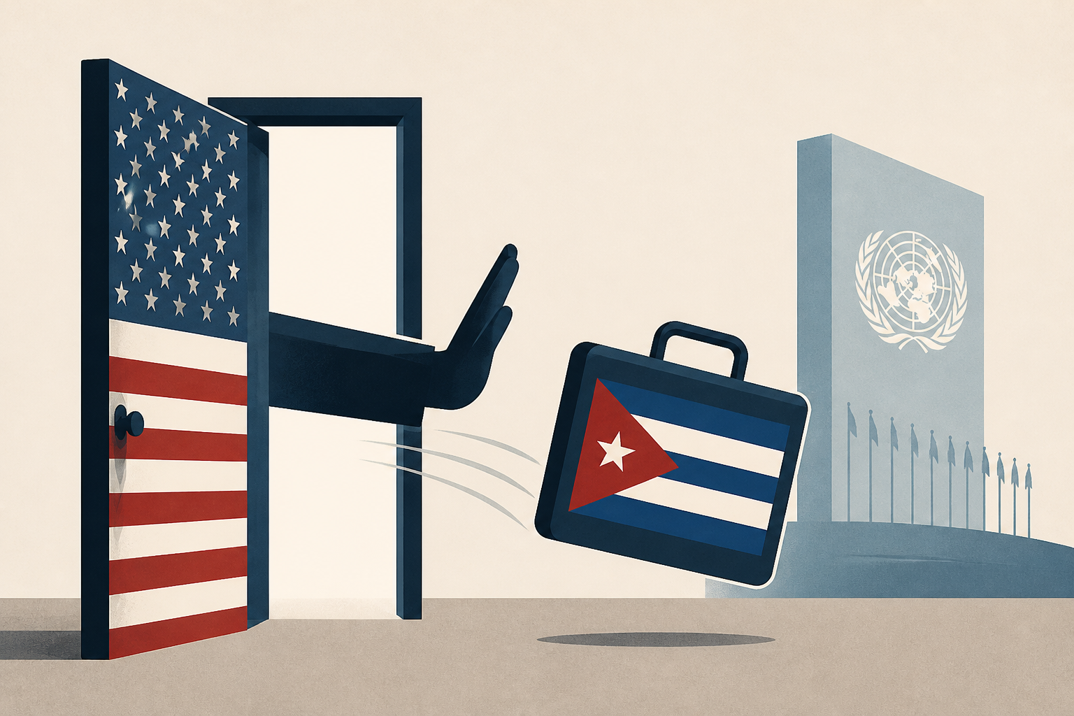 US Expels Cuban Diplomat After Fiery UN Clash