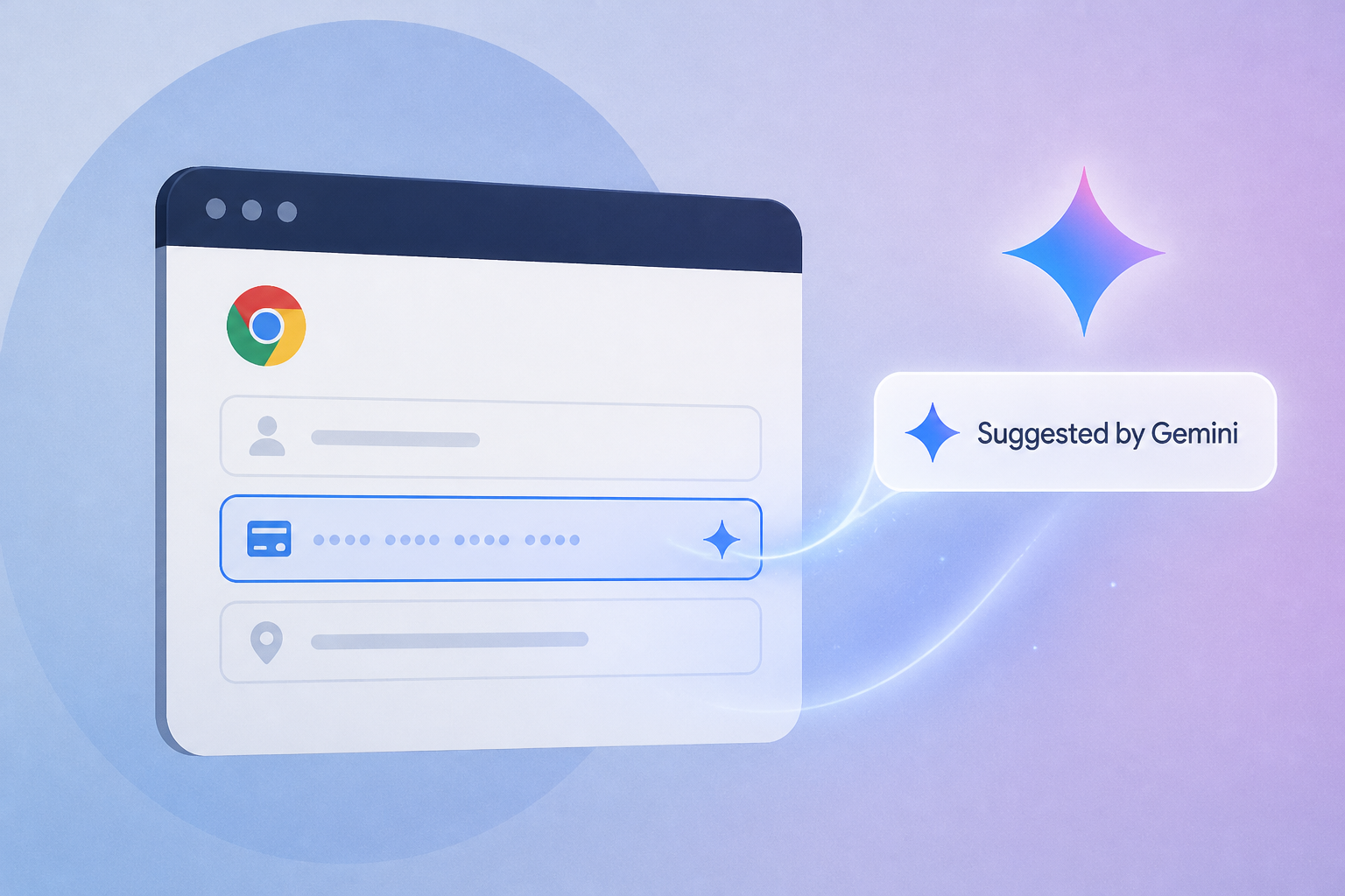Google Chrome rolling out ‘Suggested by Gemini’ autofill