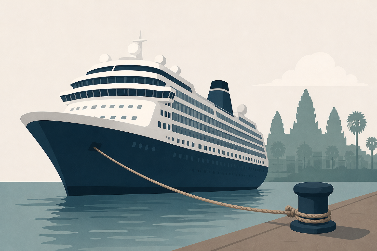 Take a look inside the 'never-ending' Villa Vie Residences Odyssey cruise ship stranded in Cambodia
