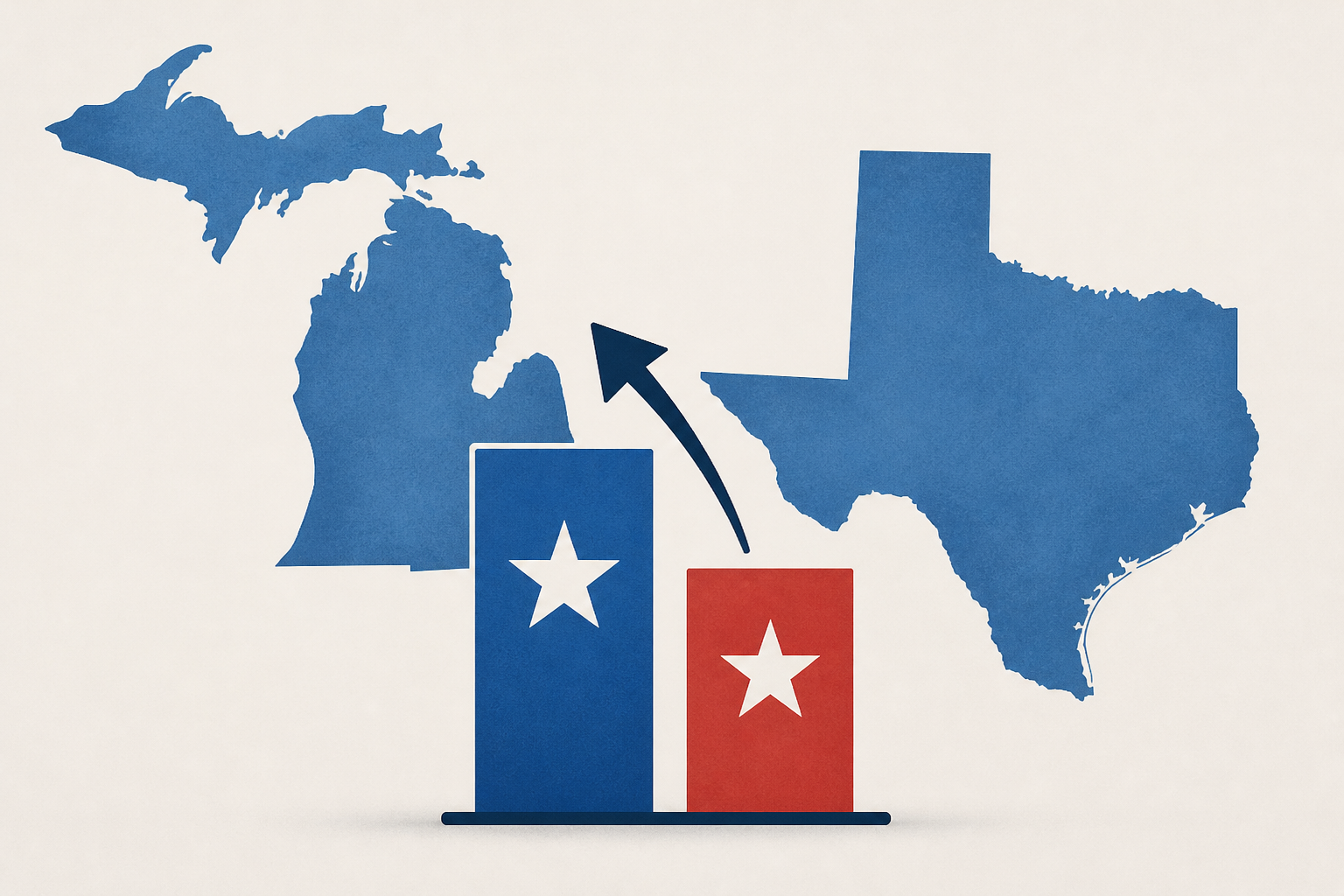 CNN poll shows Democrats leading in Michigan and Texas Senate races