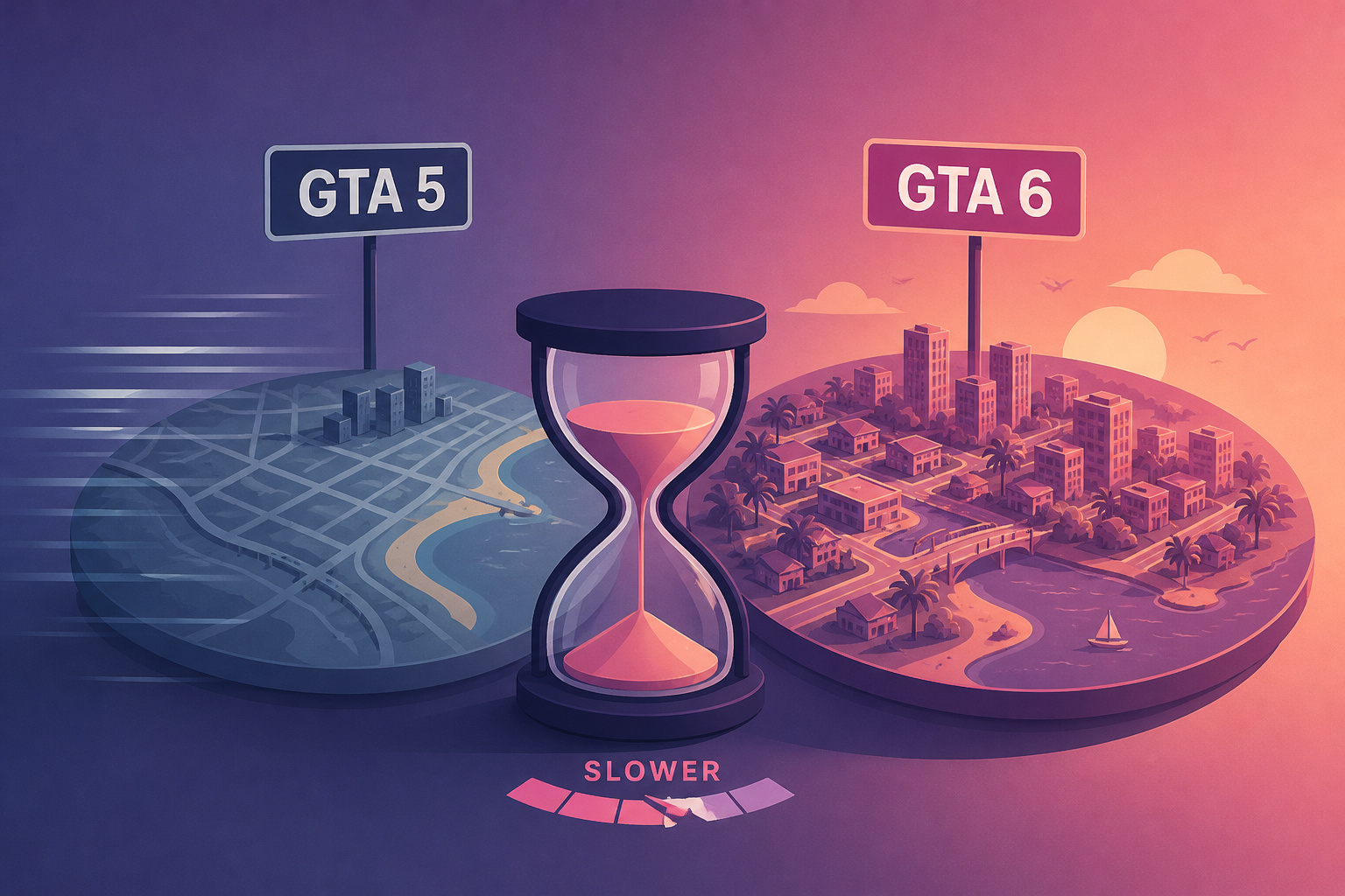 GTA 6 Is So Detailed, Rockstar Had To Make Its World Slower Than GTA 5's To Accommodate It