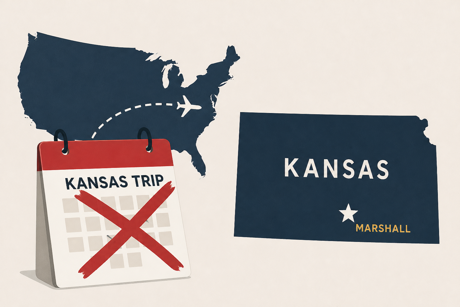 Trump cancels second Kansas trip to campaign for Marshall