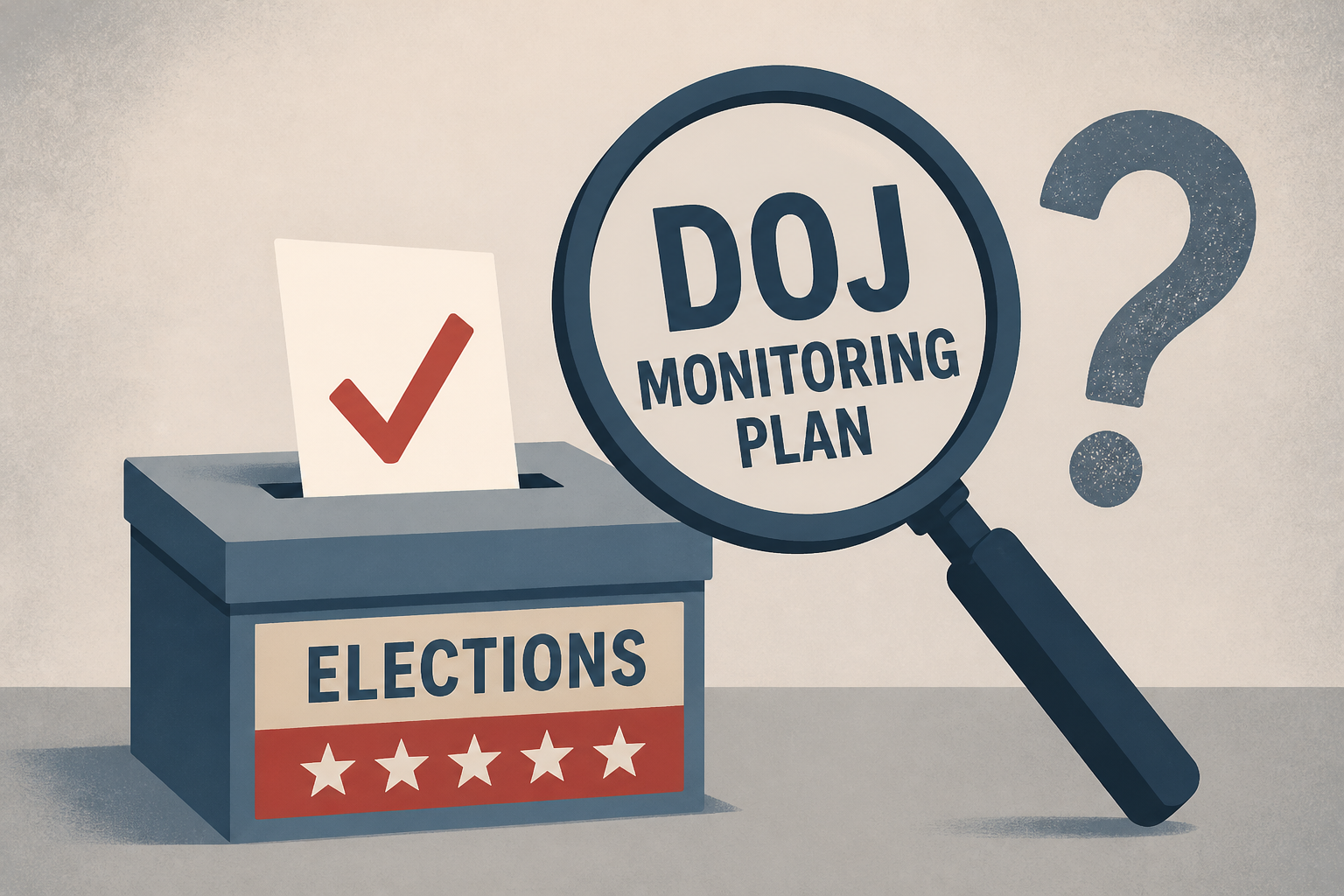 Local officials question DOJ election monitoring plan