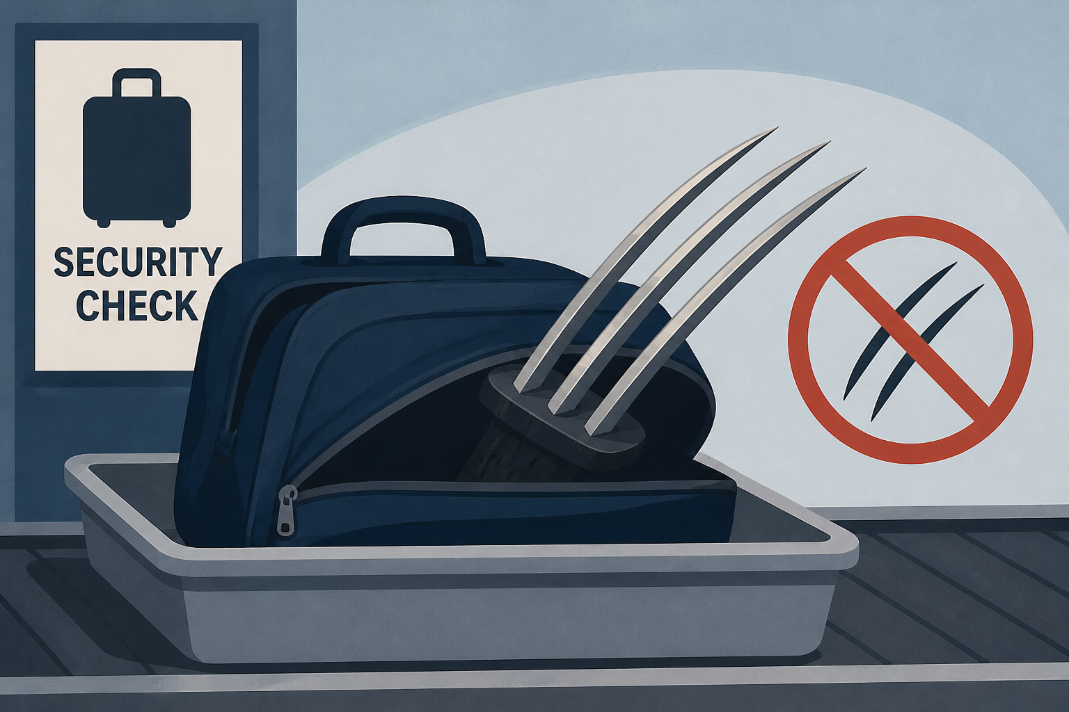 'Wolverine-style claws' discovered in carry-on bag at Seattle airport security: TSA