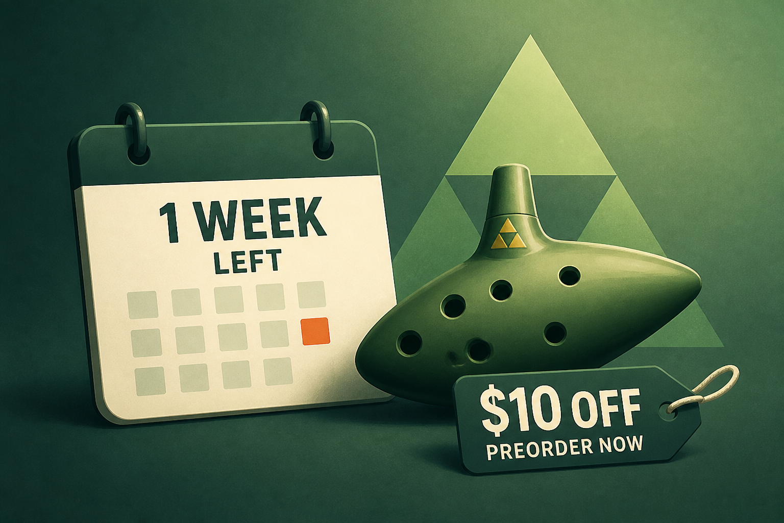 There’s one week left to preorder the Ocarina of Time remake for $10 off