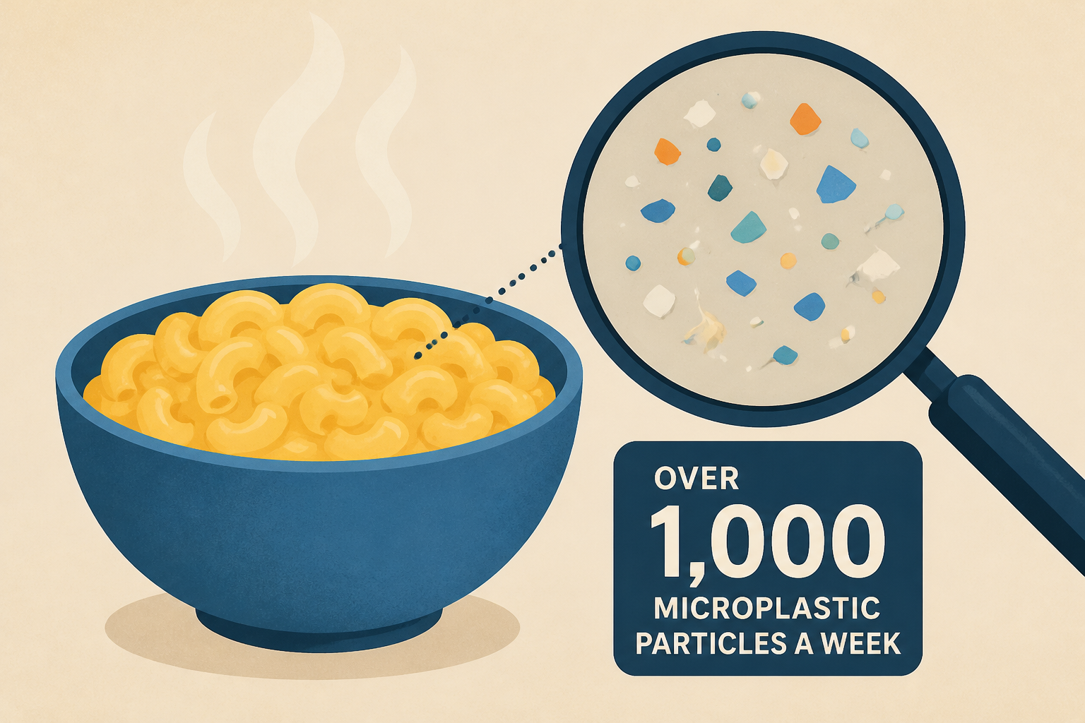 Comfort food may be exposing you to over 1,000 microplastic particles a week