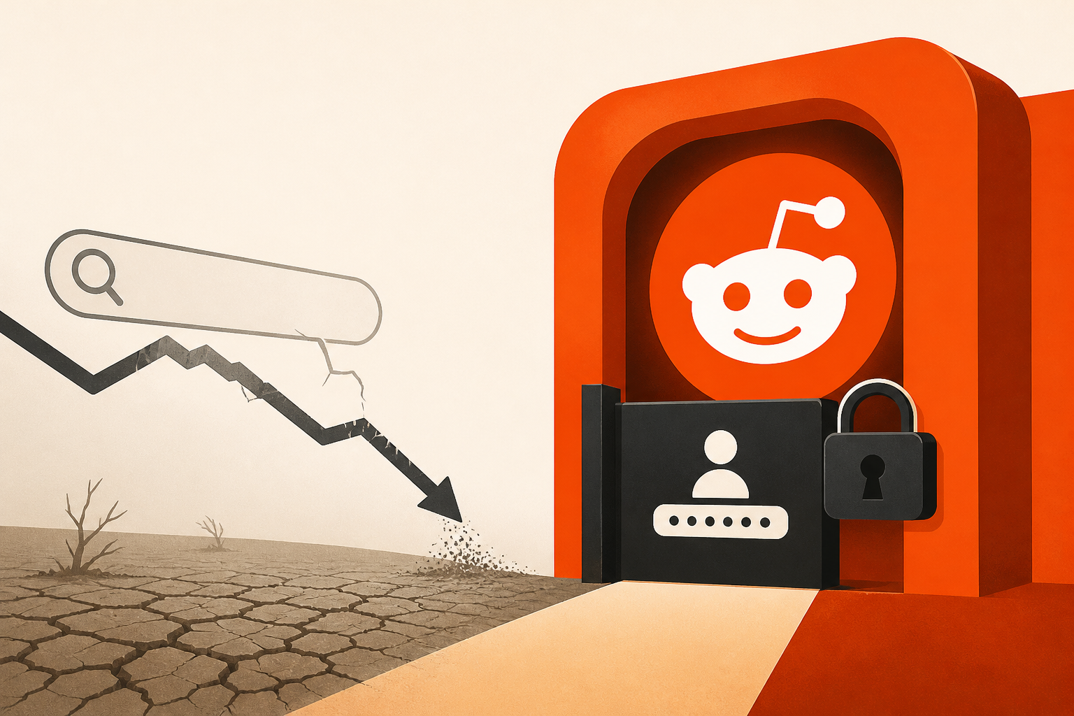 As search traffic dries up, Reddit announces it's shifting to a logged-in experience