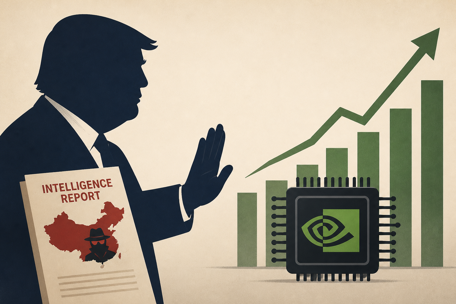 Trump ignored intel on China’s Nvidia spy to protect company’s stock, report says
