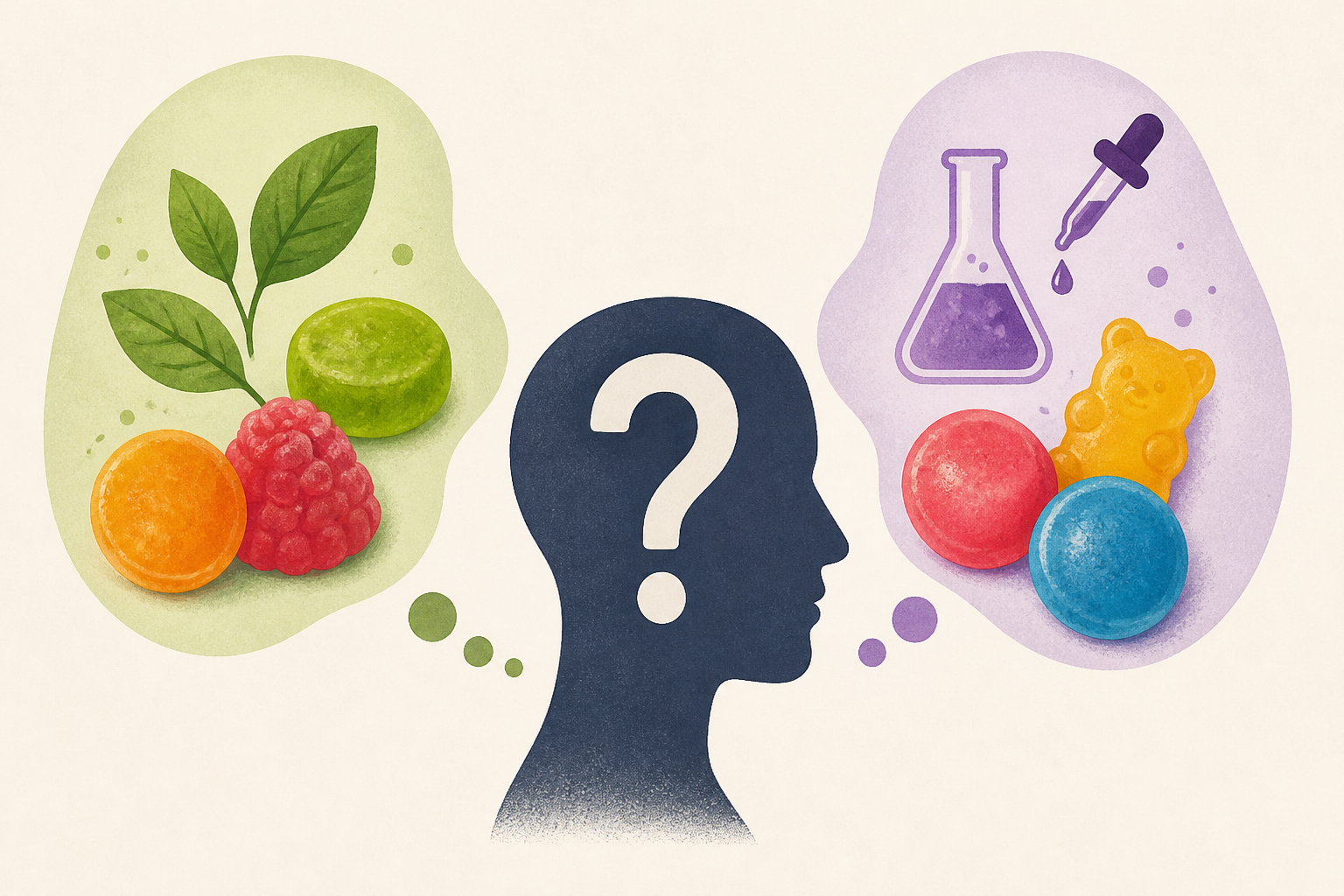 Naturally vs. artificially dyed candies: Can you taste the difference?
