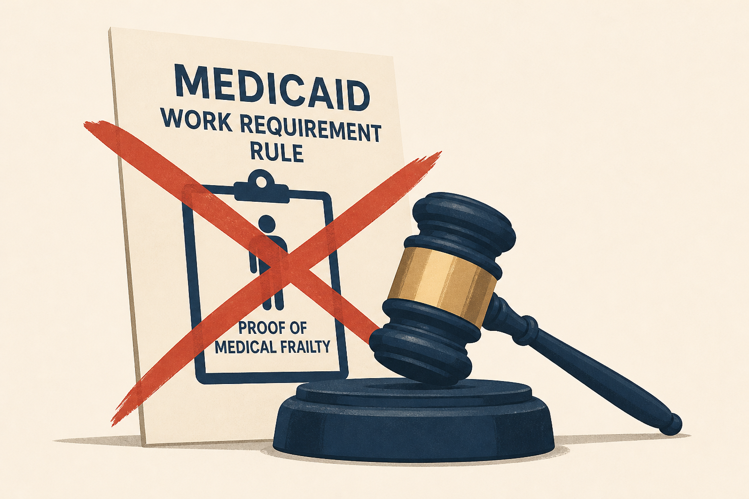 Judge blocks Trump administration's Medicaid work requirement rule forcing proof of medical frailty