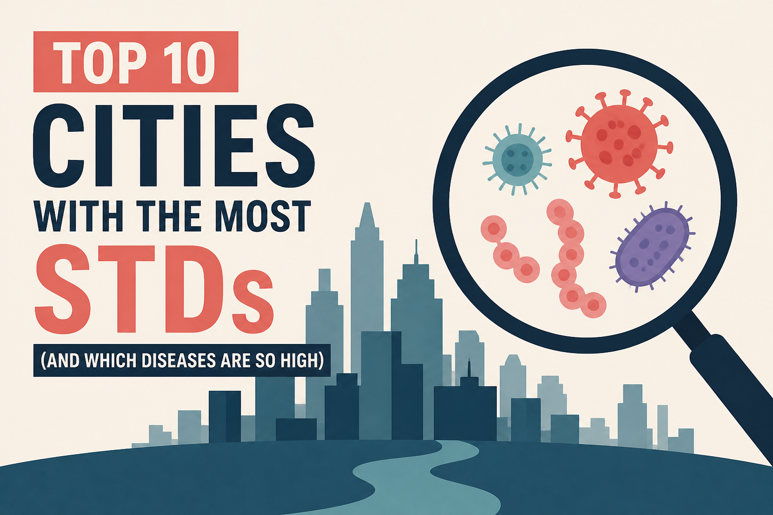 Top 10 Cities with the Most STDs (and Which Diseases are So High)