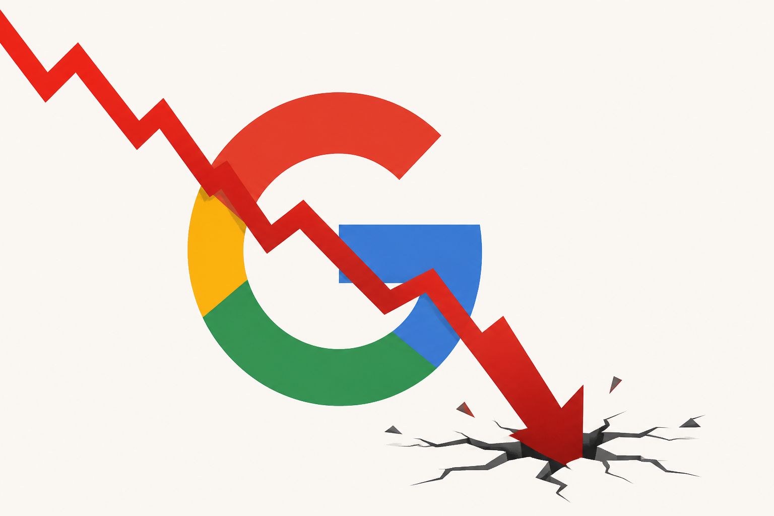 Google stock price crashes and wipes $500 billion off company amid panic over AI