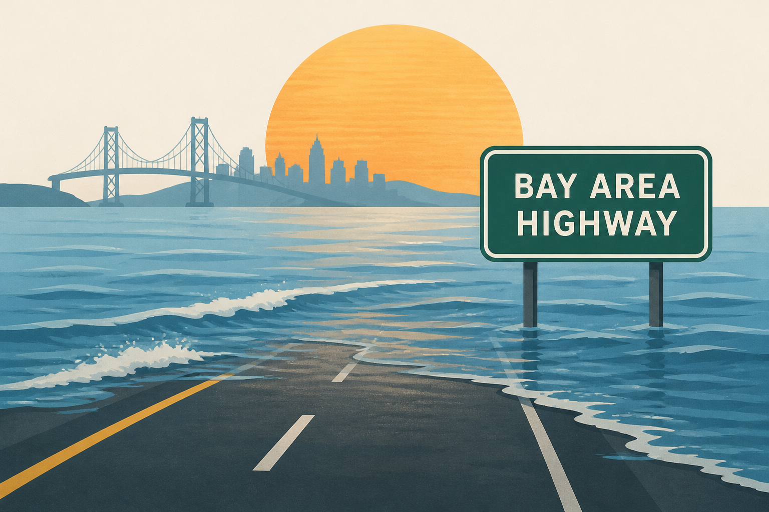 El Niño’s Record High Tides Are Flooding Bay Area Highways