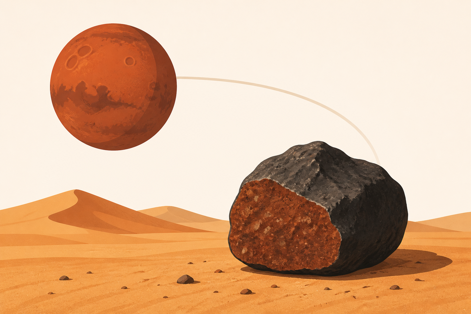 Martian meteorite found in the Sahara is 4.1 billion years old
