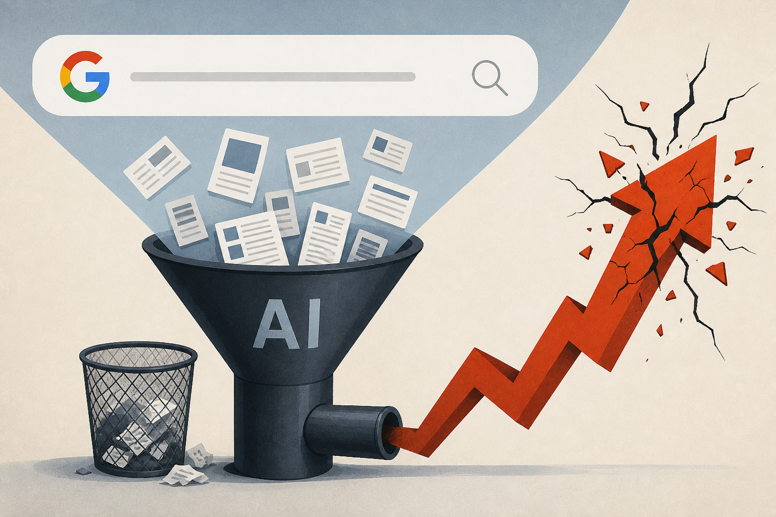 Google Starved Out Publishers With AI Search. Now, Its Pivot Is Blowing Up in Its Face.