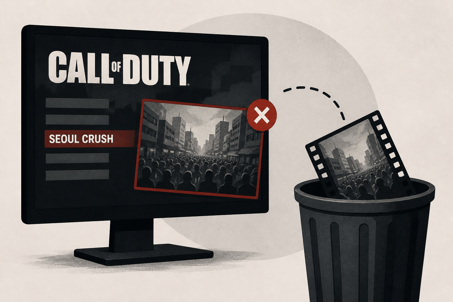 Seoul crush scene to be removed from Call of Duty after backlash