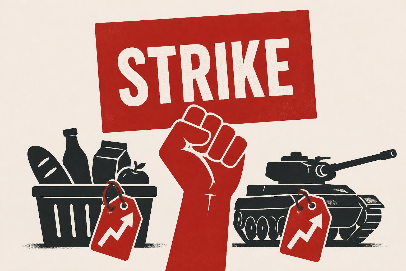 Major strikes planned across Italy on Friday against cost of living and military spending