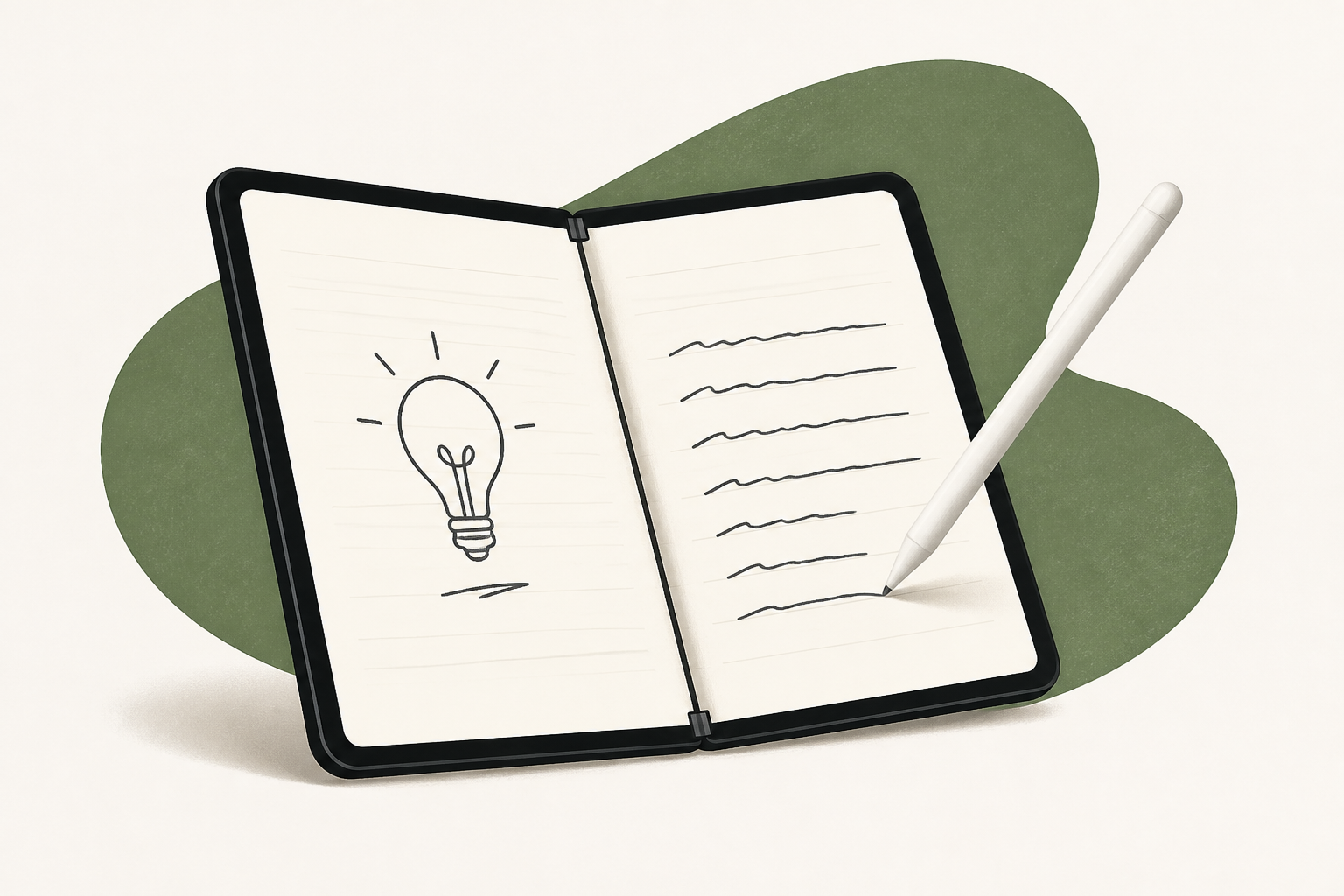 The Apple Pencil turned the Duo into my new favorite notebook