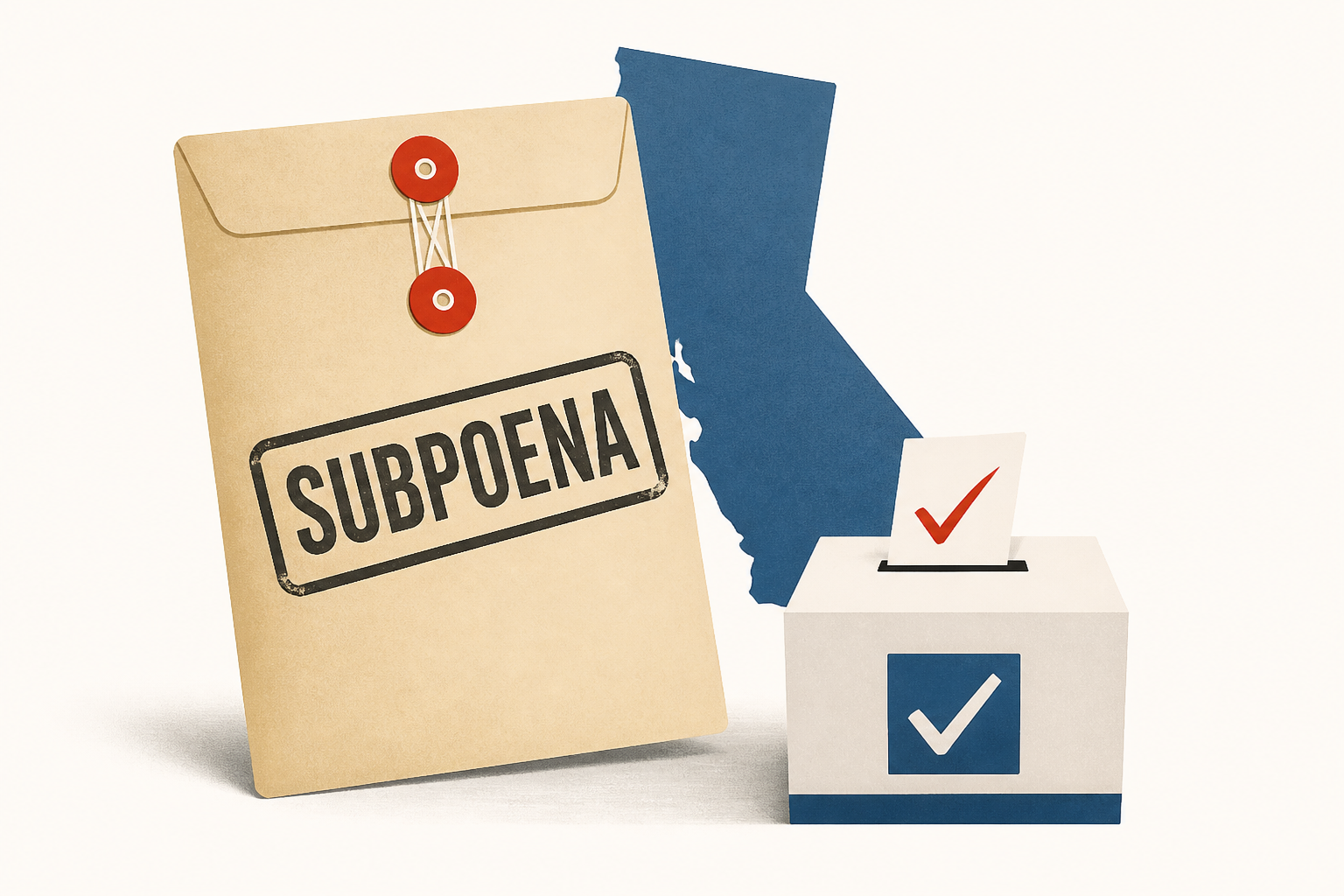 DOJ subpoenas California election officials as voter probes expand