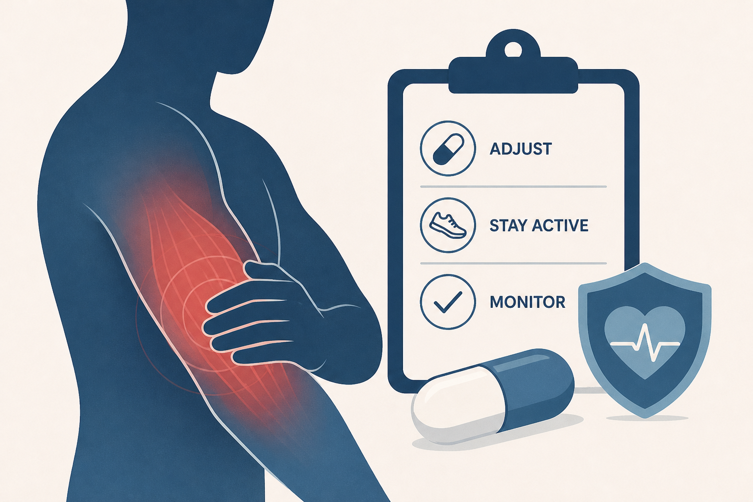 How to manage muscle pain from statin drugs