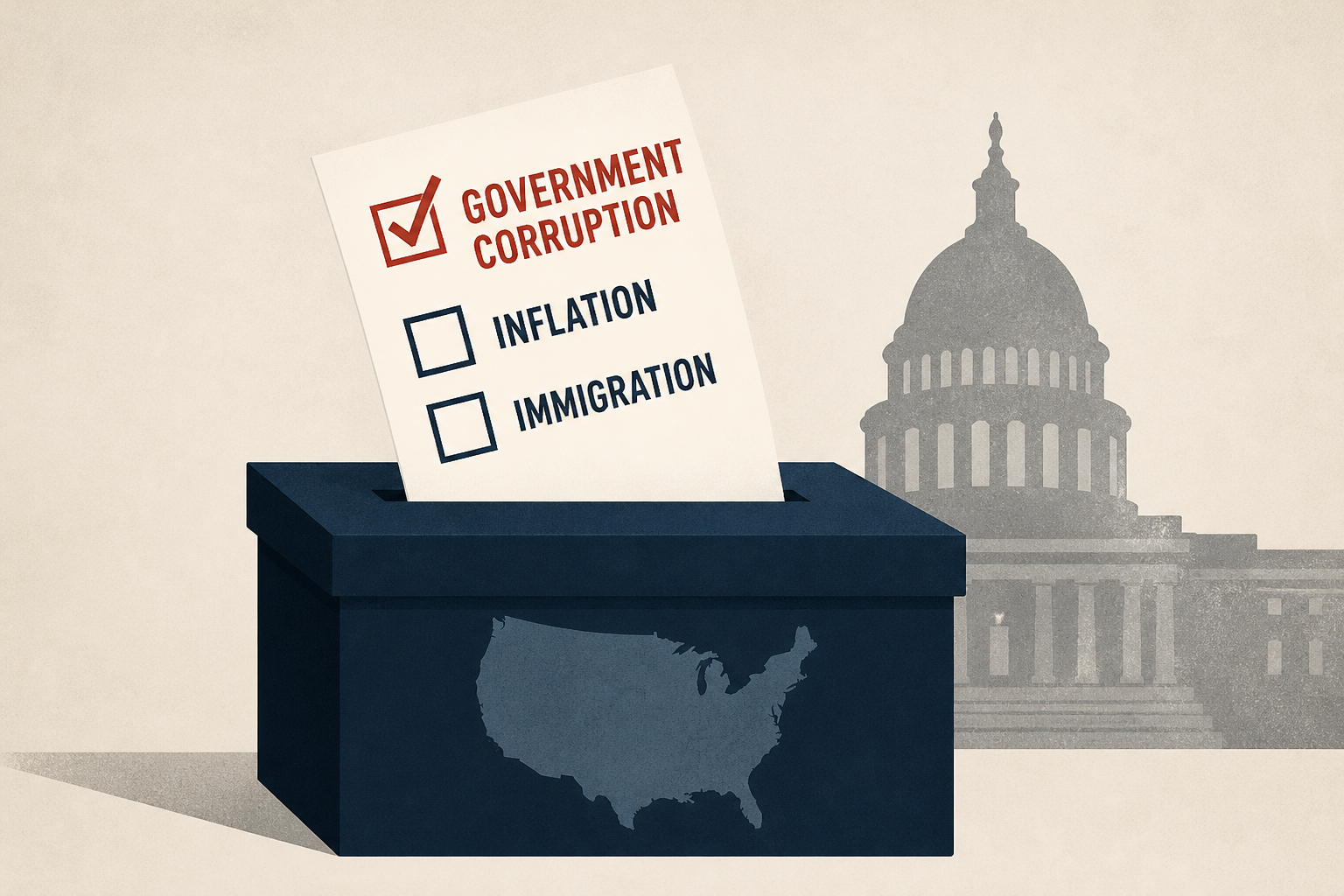 Government corruption a top issue for US midterm voters, exclusive poll finds