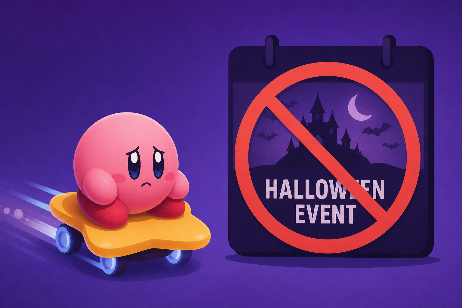 Nintendo Cancels Kirby Air Riders Halloween Event Following Performance Woes