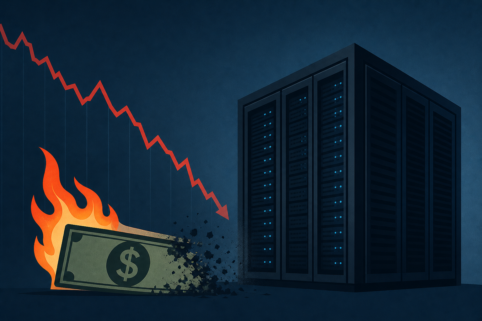 Big Tech’s Data Center Blitz Is Burning Through Cash and Scaring Wall St.