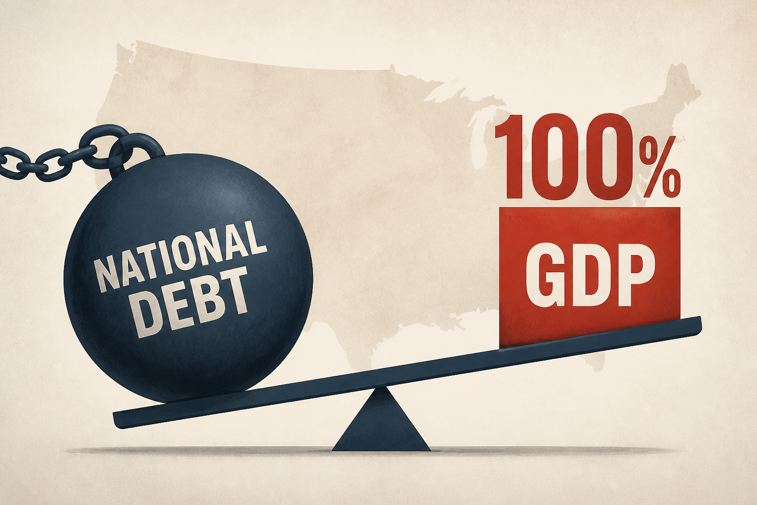 Trump First President To See National Debt Hit 100% Of GDP Since Harry Truman