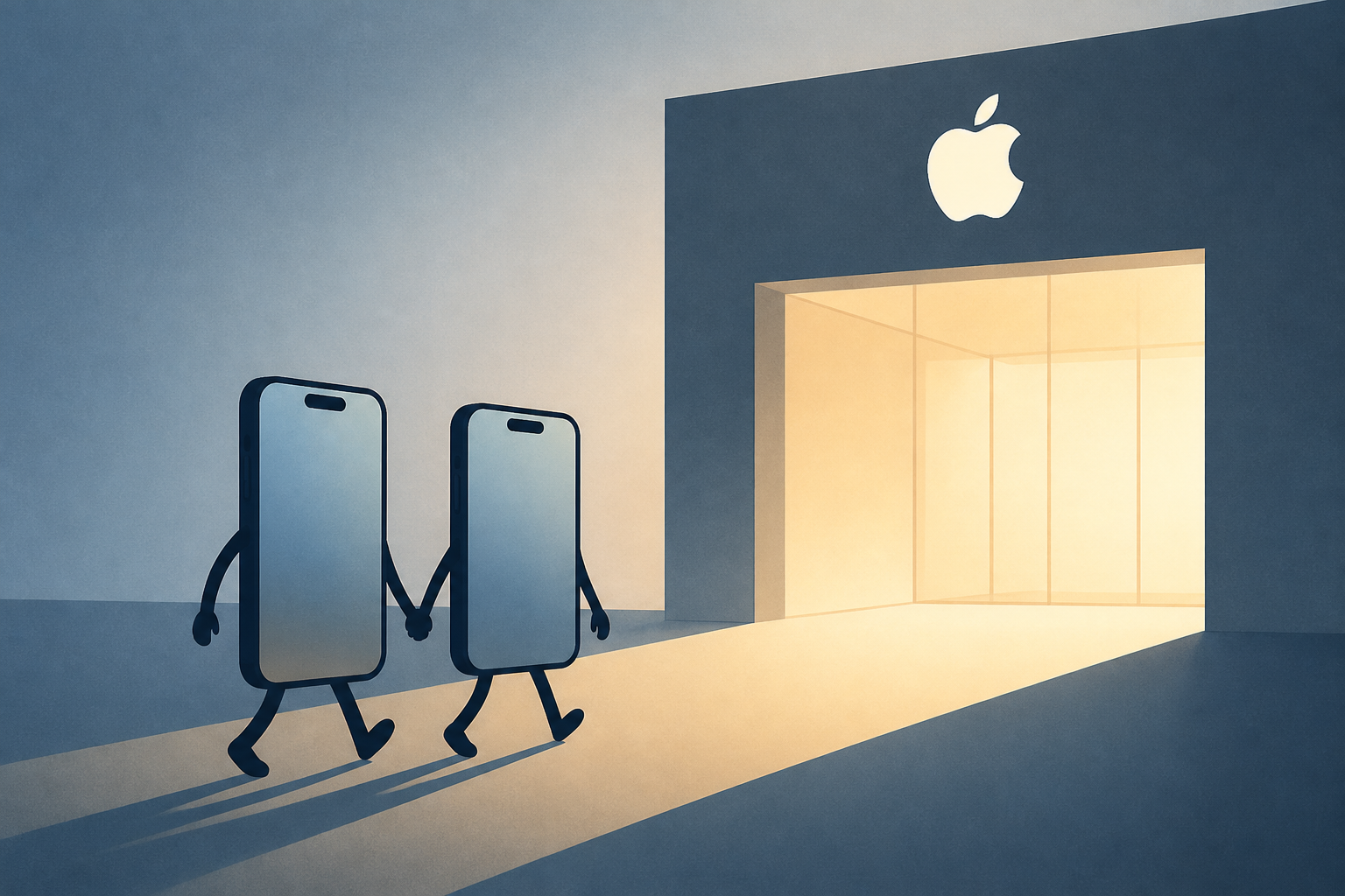 Where Did All the iPhone Duos Go? Mostly to Apple's Stores