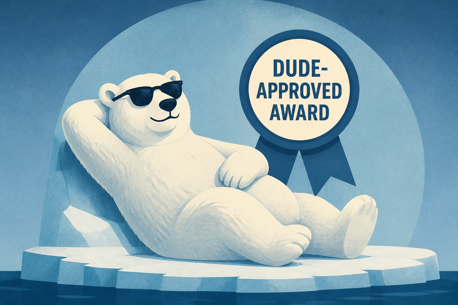 Extremely chill bear named Paul wins a Dude-approved award