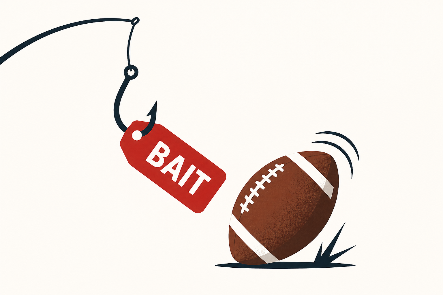 baited Trump into a fumble