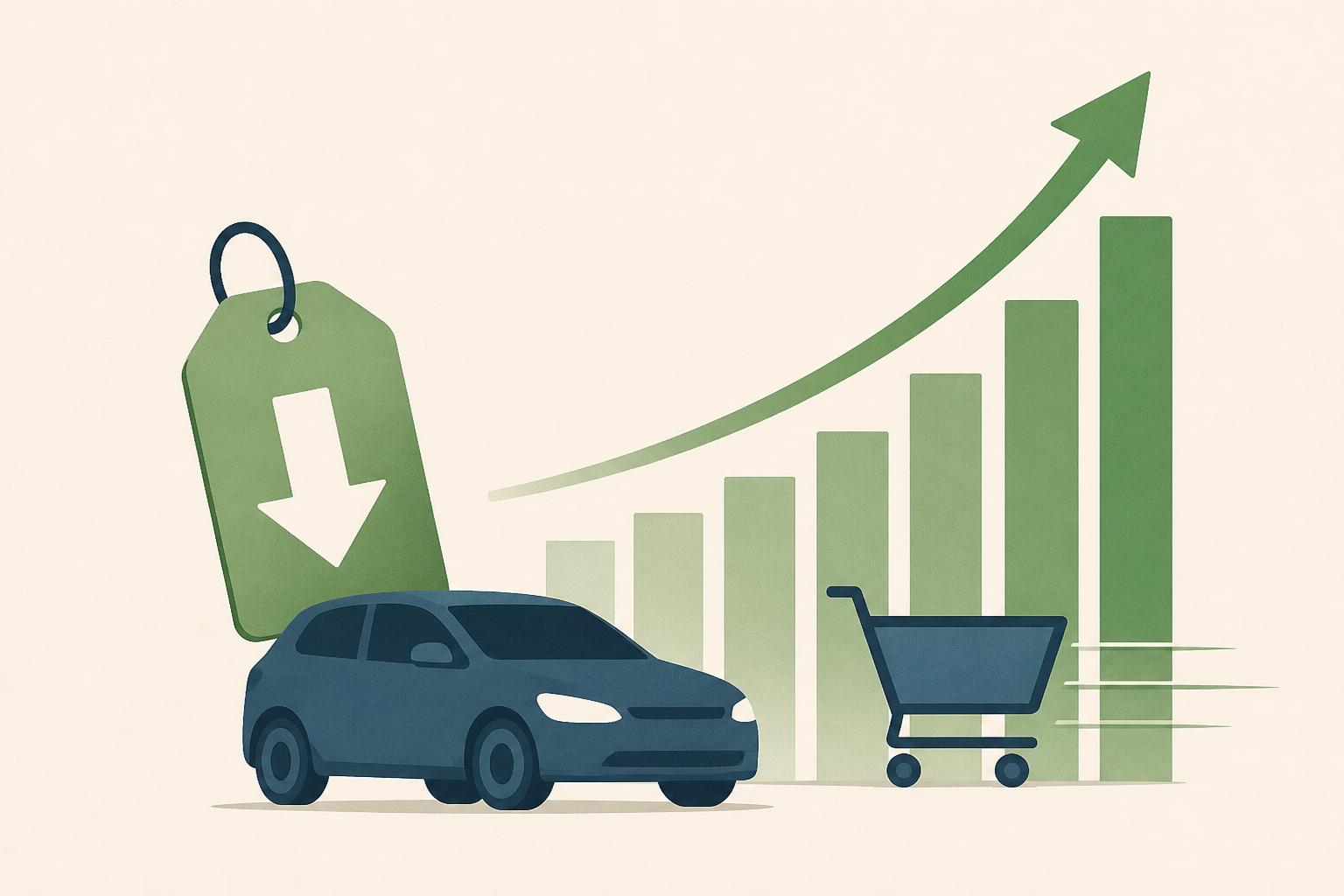 Cheaper cars are selling faster than at the beginning of the year