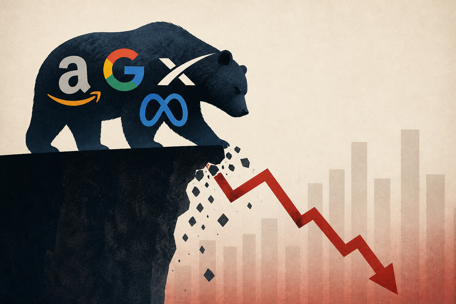 Amazon, Alphabet, SpaceX, and Meta are all to blame for the new tech stock rout