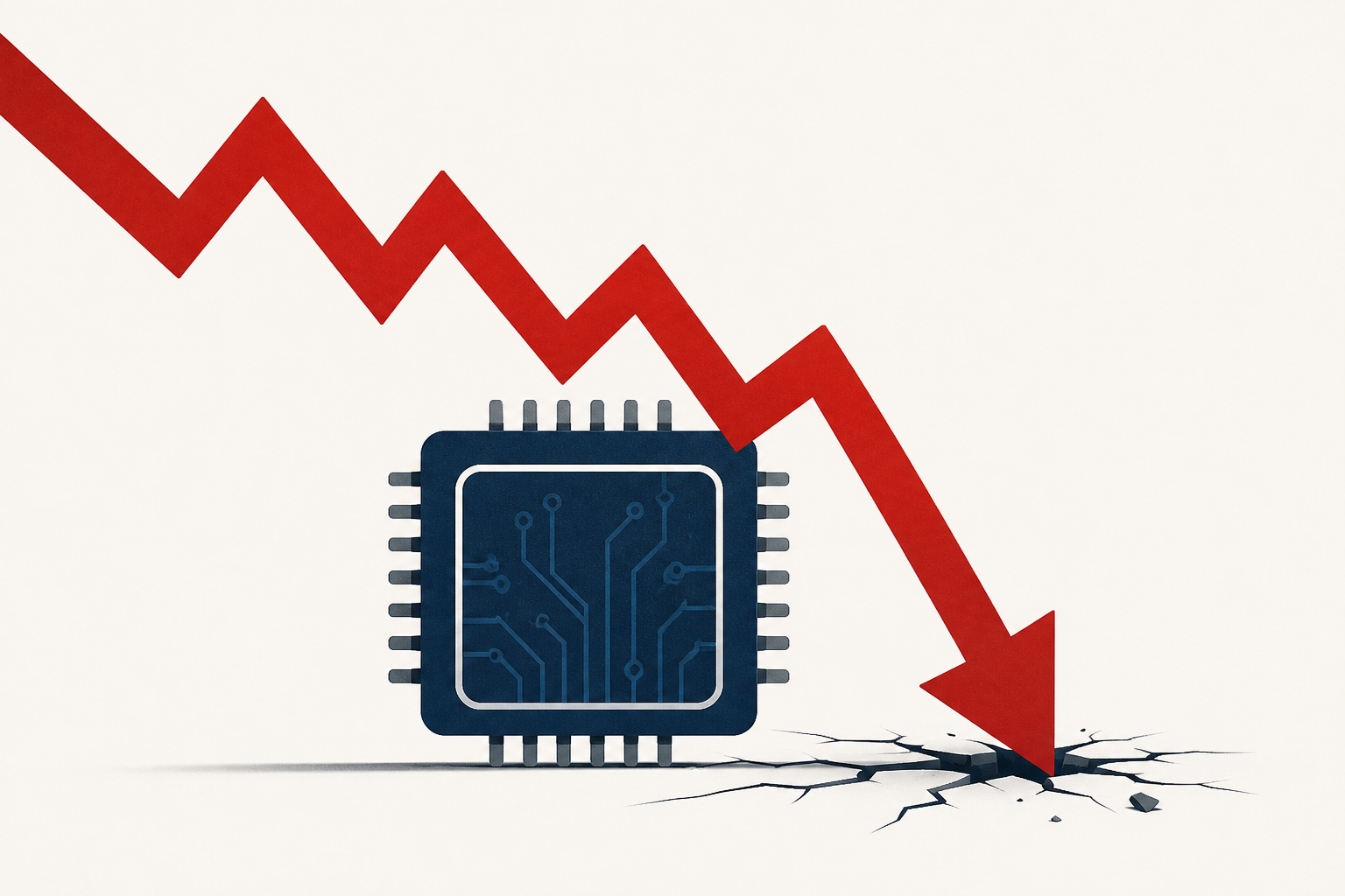 Intel stock plunges nearly 29%, its worst day since 1974
