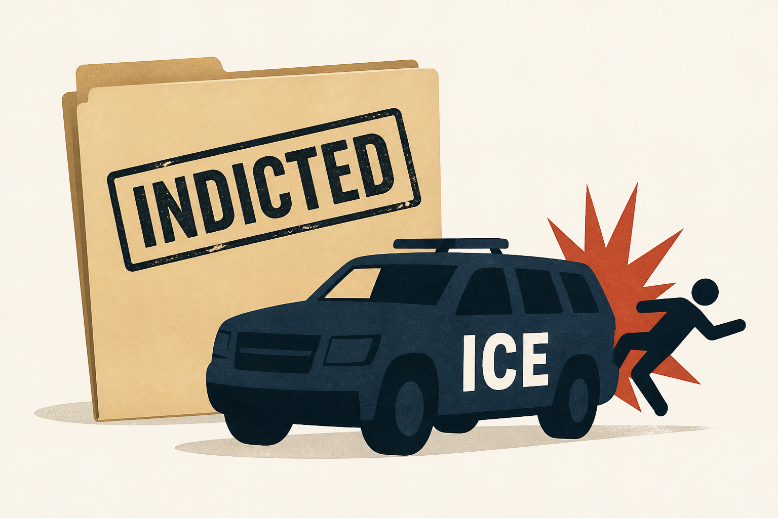 Grand jury indicts ICE officer for striking Houston immigrant with vehicle