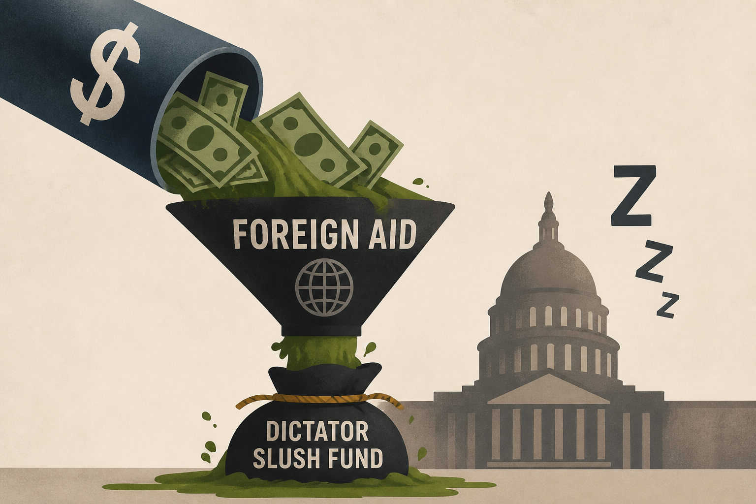 Trump turns foreign aid into dictator slush fund as Congress snoozes