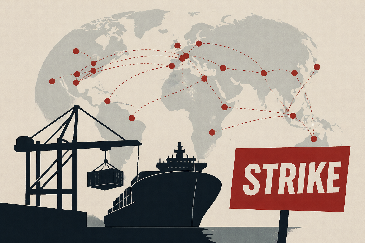 With 'Largest Coordinated Port Action Ever,' Dockworkers in 22 Countries Strike Against Gaza Genocide