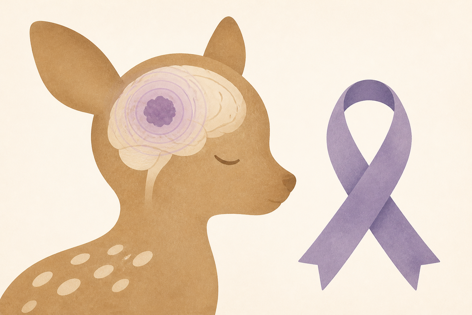 Fawn 2-year-old battles rare brain cancer