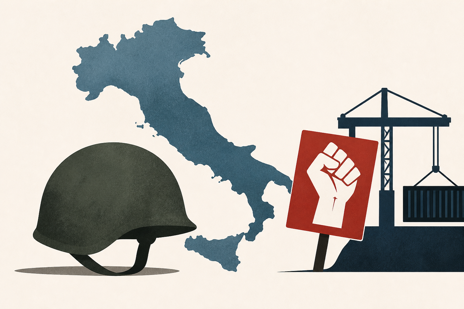 Italy’s PM deploys troops as nation faces widespread strikes and port blockades
